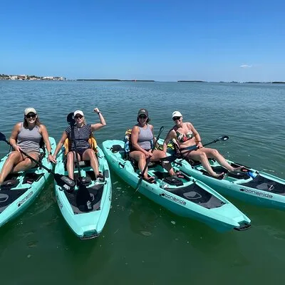 Single-Kayak Tour To Clearwater Island With Beach Setup Included!