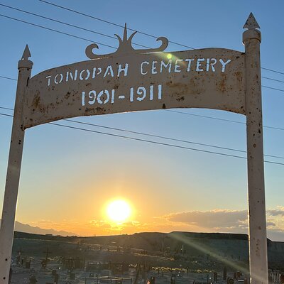 Ghosts of Tonopah Haunted History GPS/APP Smartphone guided Walking Tour outside