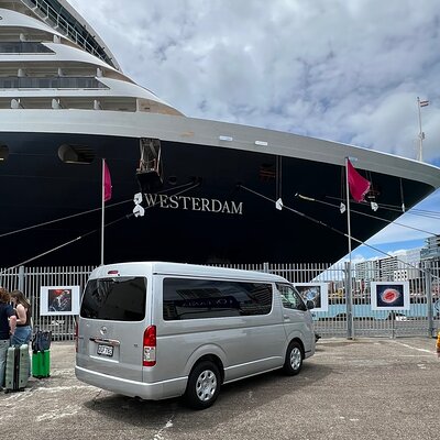 Private Transfer From Auckland CBD Hotels To Cruise Ship