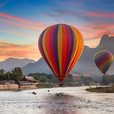 Vang Vieng Hot Air Balloon Tour Adventure