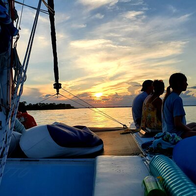 Private Catamaran Sunset Cruise with Dolphin watching