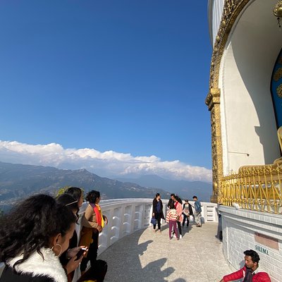 Sunset tour to World Peace Pagoda