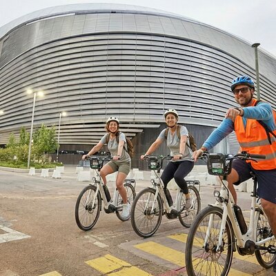 Santiago Bernabeu Electric Bike Tour in Madrid