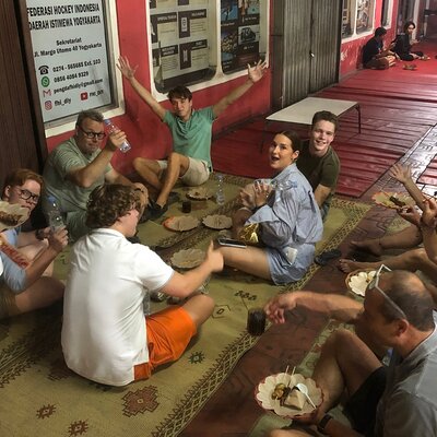 Yogyakarta: Night Culinary and Heritage Private Walking Tour