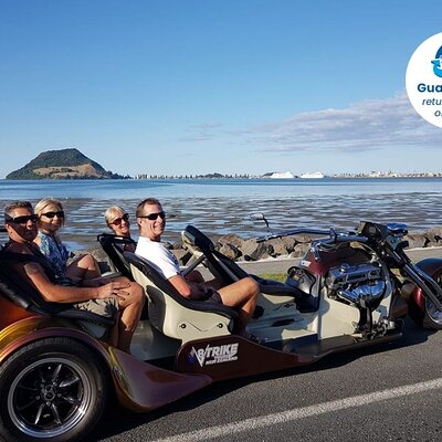 TAURANGA SHORE EXCURSION: V8 TRIKE - 1.5 hour City Sites