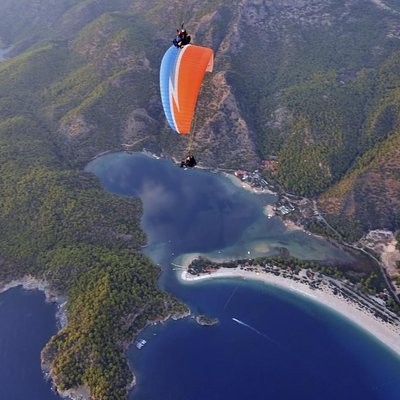 Blue Lagoon Ölüdeniz Tandem Paragliding Experience from Fethiye