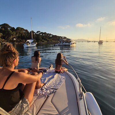 Cannes Relaxation evening in the Lerins Islands Private boat