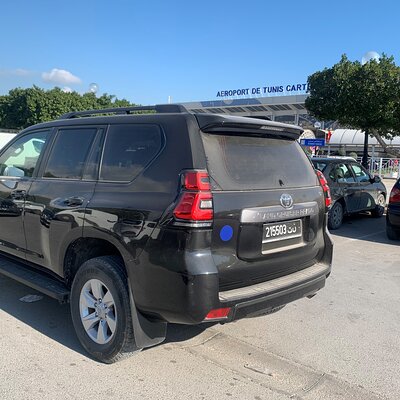 VIP transfer between Tunis Carthage Airport and a hotel in Tunis