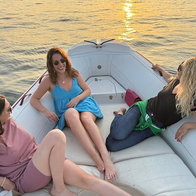 Porec Sunset Shared Cruise on Speedboat with Dolphin Sightseeing