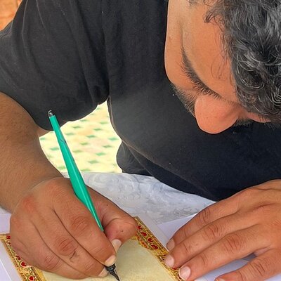 Fez Arabic Calligraphy Workshp With Lunch or Dinner