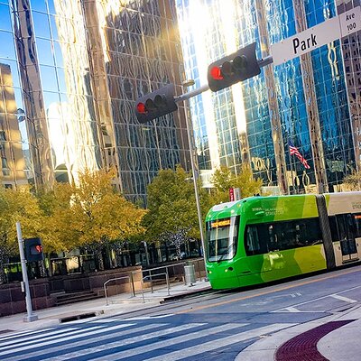 Guided Streetcar Tour visit the Memorial, Downtown & Bricktown