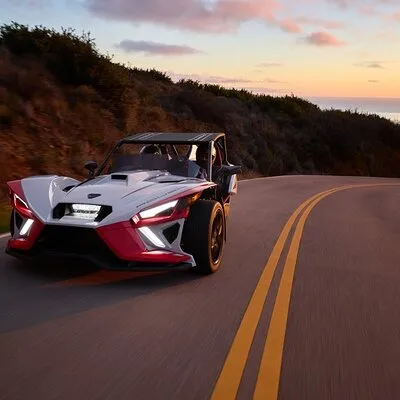 Sunset Cliffs and Beaches Tour in the GPS Guided Polaris GoCar