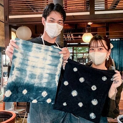 Taisho Era Folk House Unique Indigo Dyeing for All Ages