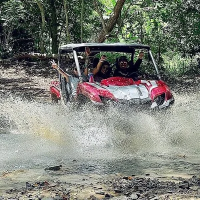 UTV adventure in Naguabo Puerto Rico 50 minutes trip 80 acres