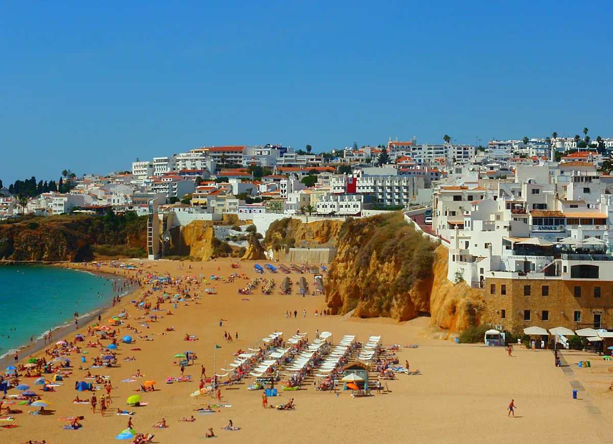 Parasailing from Albufeira Marina by Boat