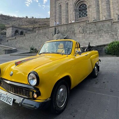 The Stalin car Yerevan city tour Armenia