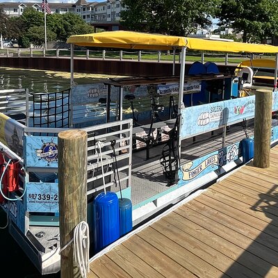 NEW 80 Minute Cycle Boat Tour of Seneca Lake in Watkins Glen