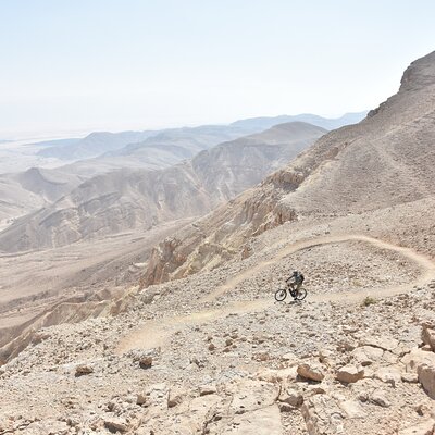 Electric Mountain Bike Desert Ride in Israel