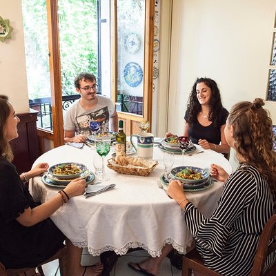 Dining & Cooking Demo at Local's Home in Montepulciano