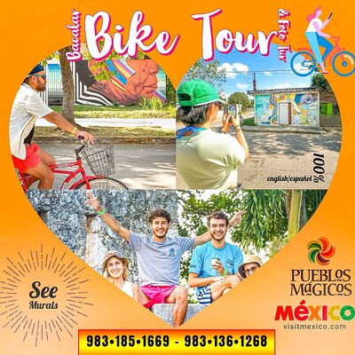 Discover Bacalar Colors by Bike—Fun & Scenic with Lagoon Views!