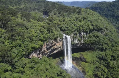 Canela Cable Car Park Ticket with Access to Three Stations and Views of Cascata do Caracol