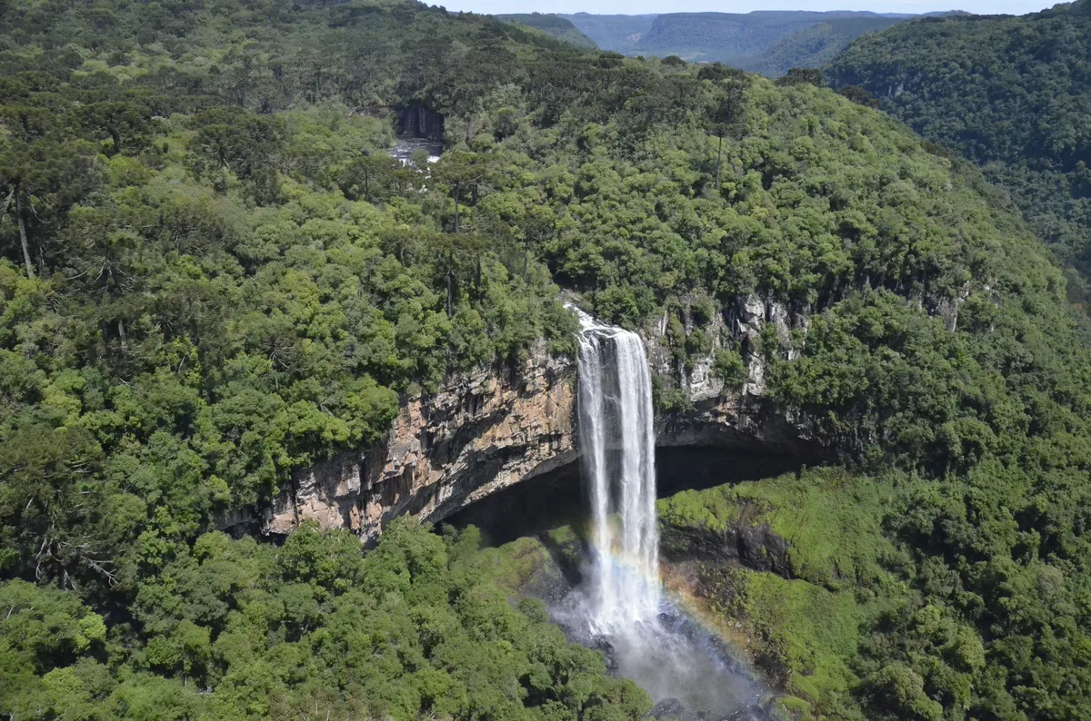 Canela Cable Car Park Ticket with Access to Three Stations and Views of Cascata do Caracol