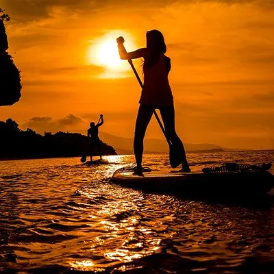 Okinawa Iriomote Sunset SUP or Canoe Tour in Iriomote Island