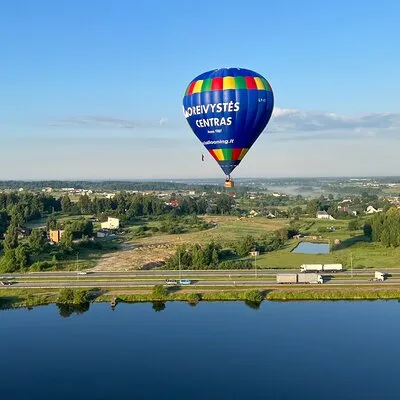Hot air balloon flight over Vilnius or Trakai in Lithuania