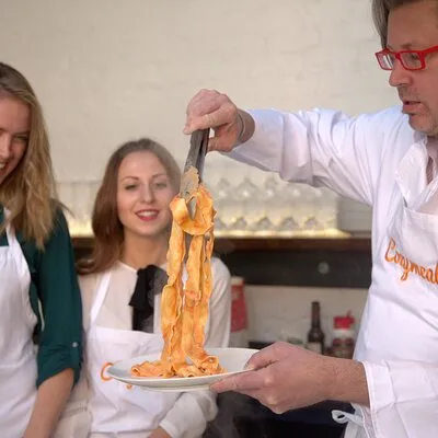 Cooking Luxury Italian Pasta in Atlanta (Includes 4-Course Meal)