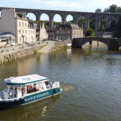 Boat trip on the Rance Canal