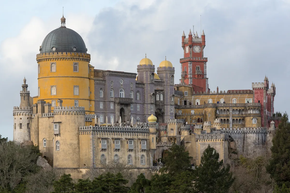 Sintra and Cascais Private Tour with Pena Palace Ticket Included from Lisbon