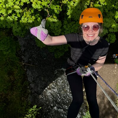 Abseil Experience - Millersdale Derbyshire Peak District
