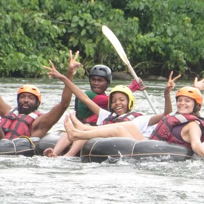 Tubing the Nile