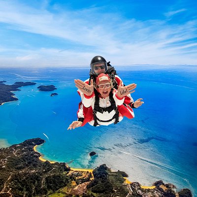 16, 500ft Skydive over Abel Tasman with NZ's Most Epic Scenery