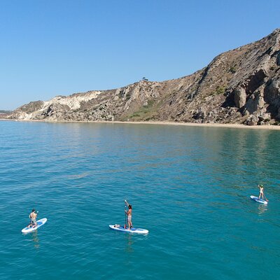 SUP Paddleboard Tour : From Cala Manbrù to Torre Salsa Reserve