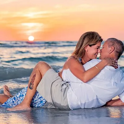 Family Sunset Photos - Daytona Beach