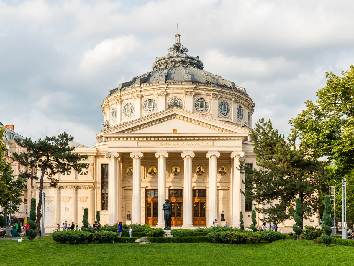 Bucharest Private Walking Tour: Revolution Square, Old Town, CEC Palace