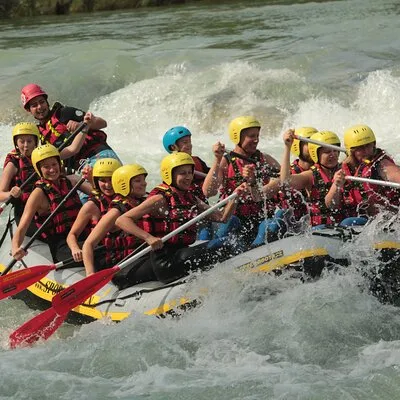 Rafting on the Isar