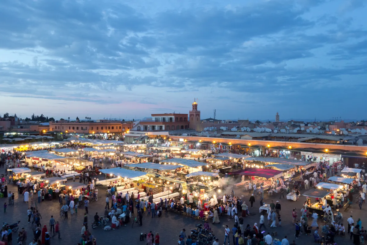 Marrakech Historical and Cultural Half-Day City Tour: Jemaa el-Fnaa, Koutoubia Mosque, Saadian Tombs & Bahia Palace