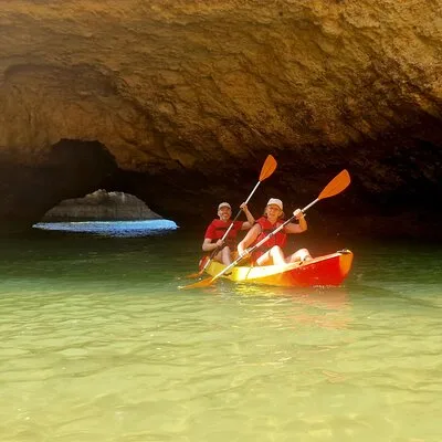 Explore the Stunning Caves of Albufeira at Kayak Imperdible