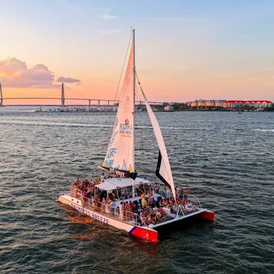 Aloha Wednesday Sunset Sail - Drinks Included - Lux Catamaran