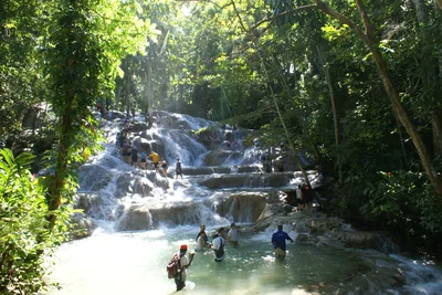Catamaran Cruise with Snorkeling and Dunn's River Falls in Ocho Rios