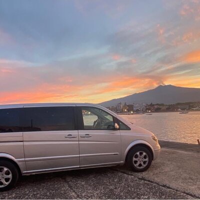 Catania AIRPORT transfer From / To Taormina