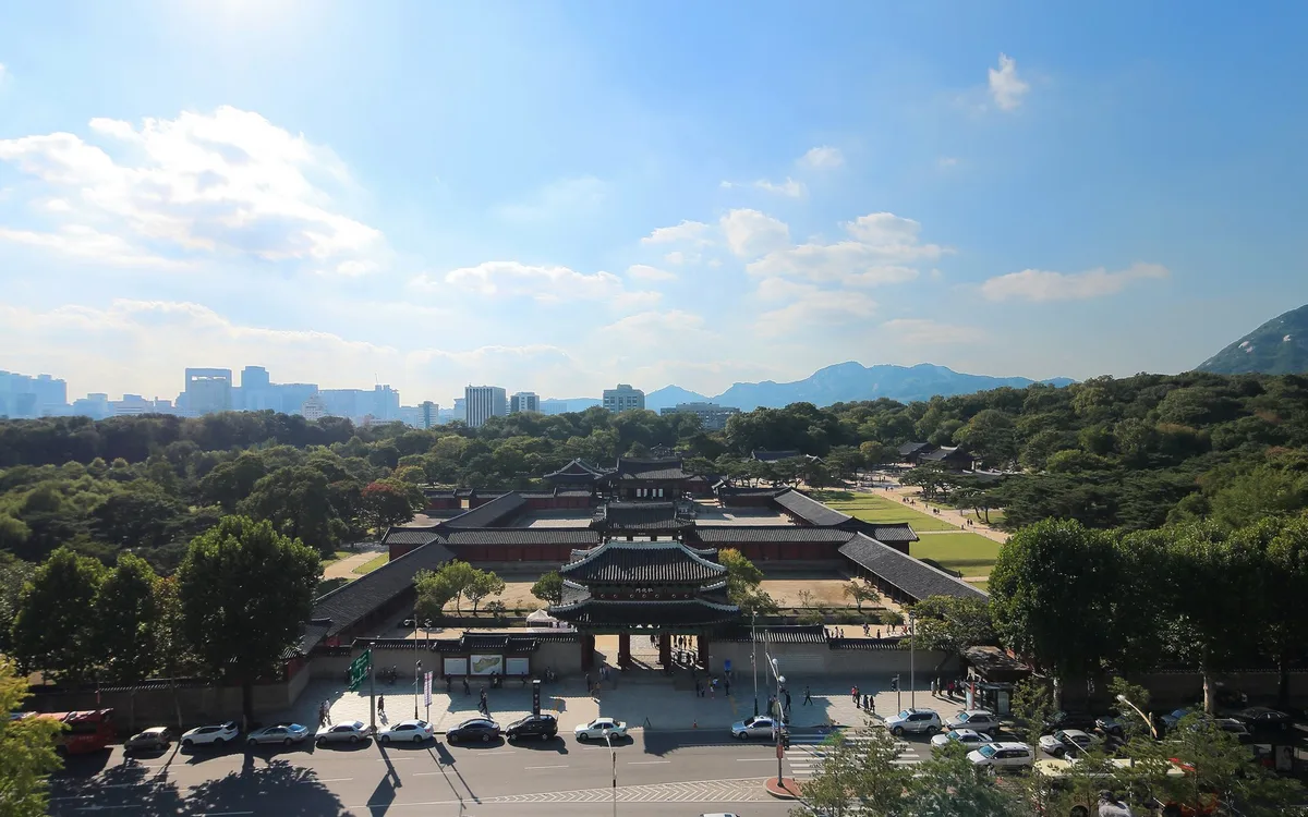 Seoul Night Tour with Vehicle: Changgyeonggung Palace, Gwangjang Market Food & Jogyesa Temple