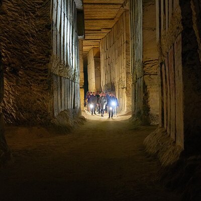 Guided Tour of Zonneberg Caves in Maastricht