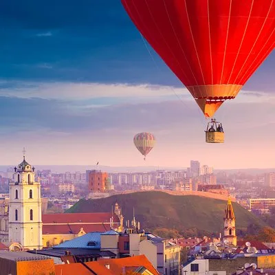 Private Hot Air Balloon Ride in Vilnius