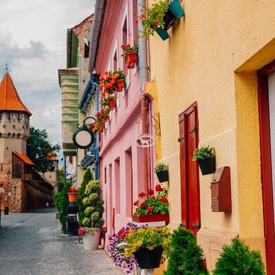 Sibiu Old Town Exploration Game and Self-Guided Tour