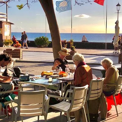 Making art in La Palma - Los Llanos