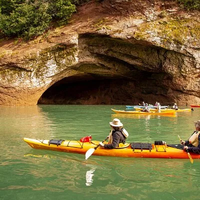 Kayak the Bay of Fundy Sea Caves