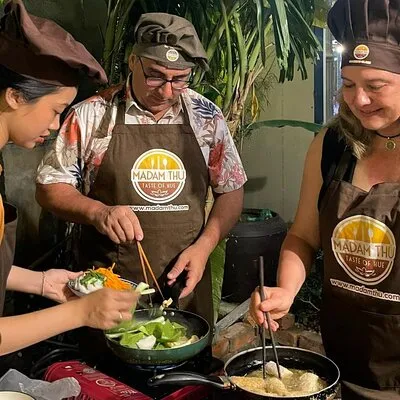 Hue Cooking Class with Madam Thu: Explore Authentic Flavors